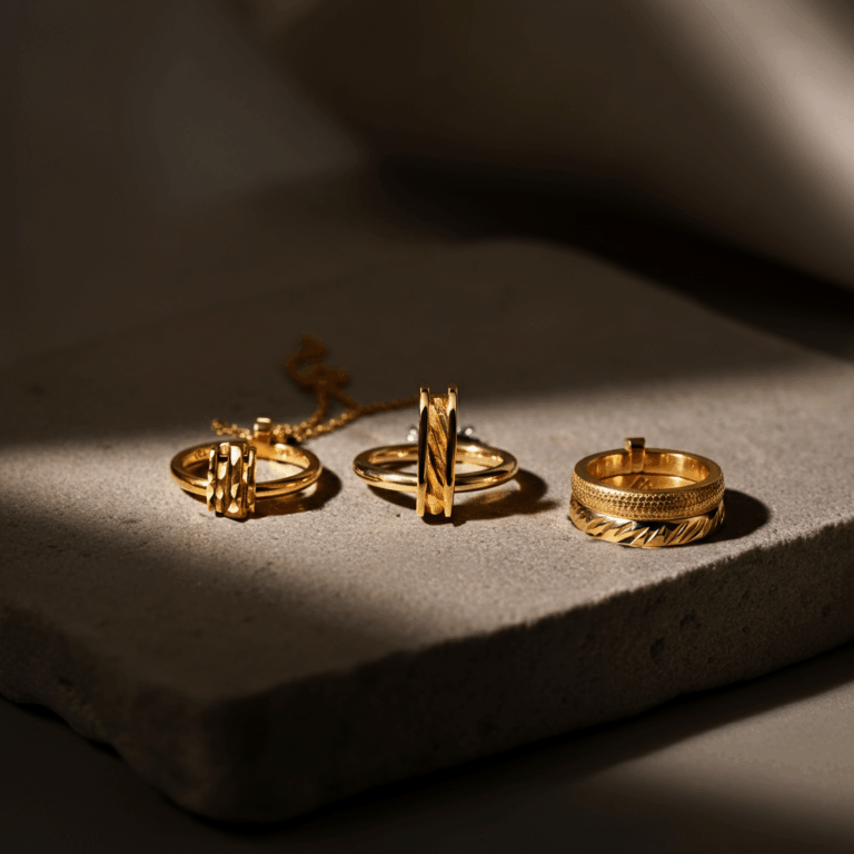 Oro, vermeil o acciaio di qualità? Guida chiara ai materiali che indossi ogni giorno